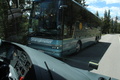 Tie tuntui joskus aivan liian kapealta isoille busseille. Taidolla kuitenkin selvittiin